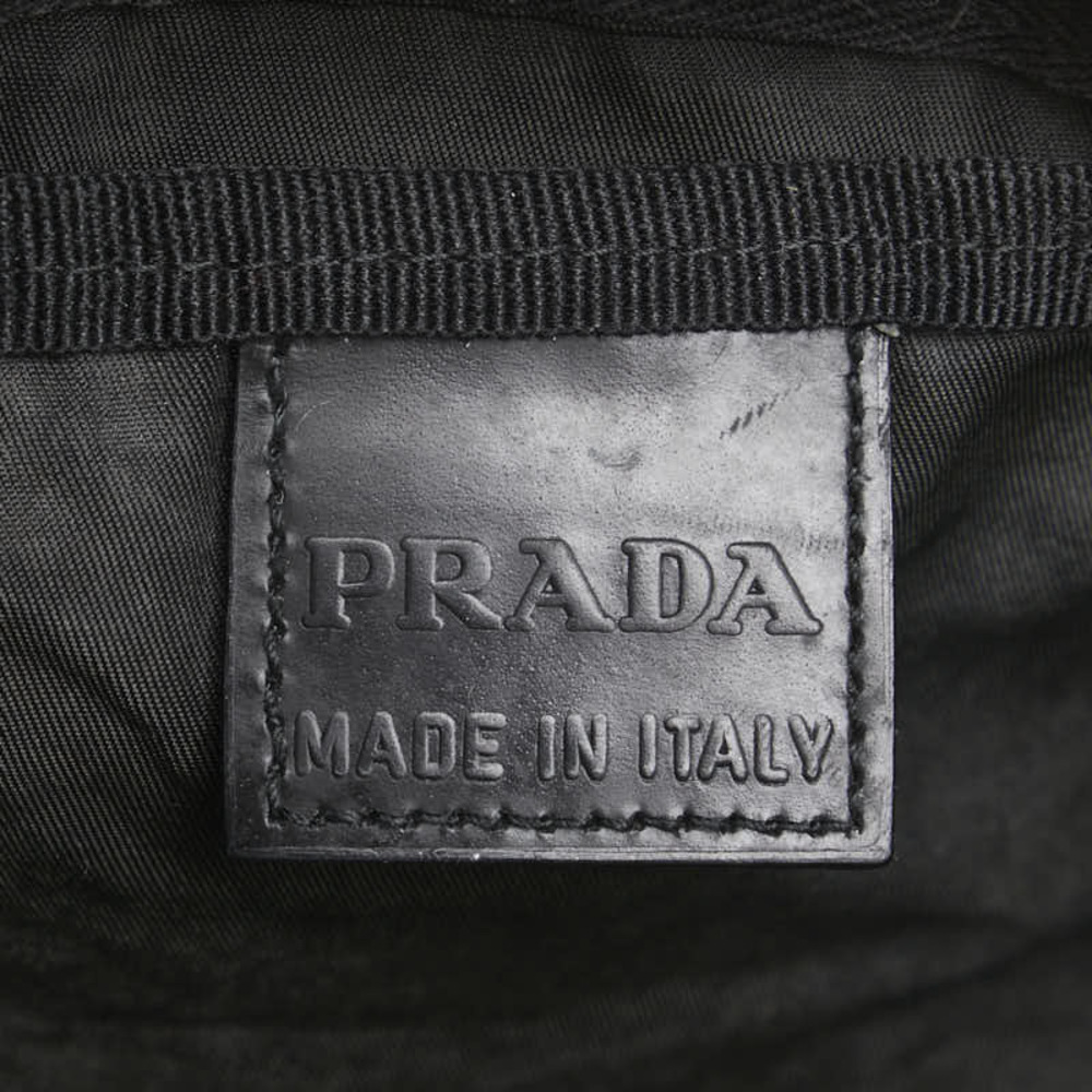 Prada Black Nylon Pouch Triangle - image 8